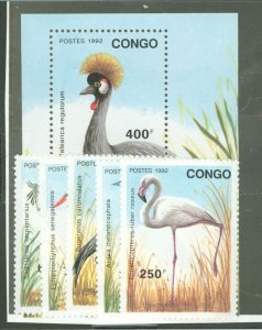 Congo, Peoples Rep. (ex Fr. Congo) #972-977 Mint (NH) Single (Complete Set)