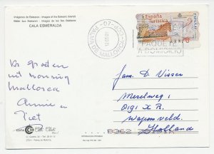 Postcard / ATM stamp Spain 2000 Tourism - Flamenco dance - Horse