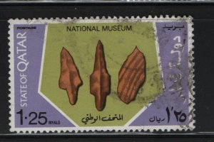 QATAR 436 Used, 1975 Flint Arrowheads and tool