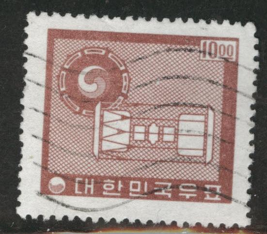 Korea Scott 368 used drum stamp