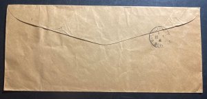 1941 Mornas France Airmail Commercial Cover To Los Angeles CA USA