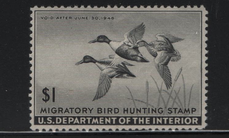 US, RW12, MNH, 1945, DUCK STAMP