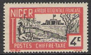 Niger #J10 Postage Due MH