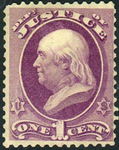 U.S. #O25 MINT OG NH