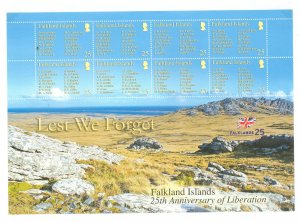 Falkland Islands #935-936 Mint (NH) Souvenir Sheet