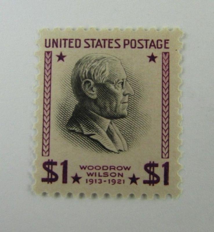 United States SC#832 WOODROW WILSON Presidential issue  MNH stamp