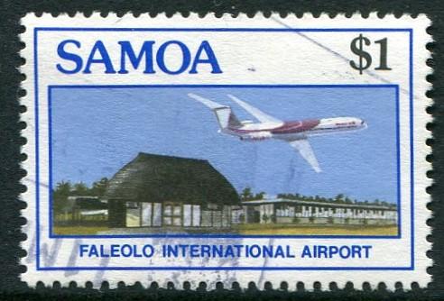 SAMOA 1988 - $1 USED