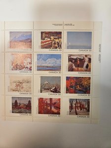 Canada 1982 # 966a VF MINT NH 1982 CANADA DAY UR PANE OF 12