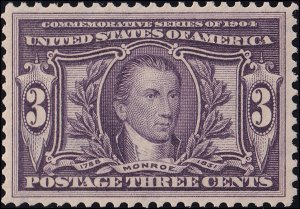 US Scott #325, PSAG Graded 90 Cert, XF, Mint, OG, Never hinged, SCV Value $450