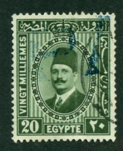 Egypt 1927 #142 U SCV(2018)=$0.40