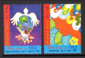 UN Geneva 429-430 MNH VF