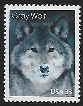 US # 3292 - Grey Wolf - MNH