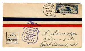 #9y C-10 Lindbergh Cachet May 5 1928 Syracuse, N.Y. State Aircraft Exposition