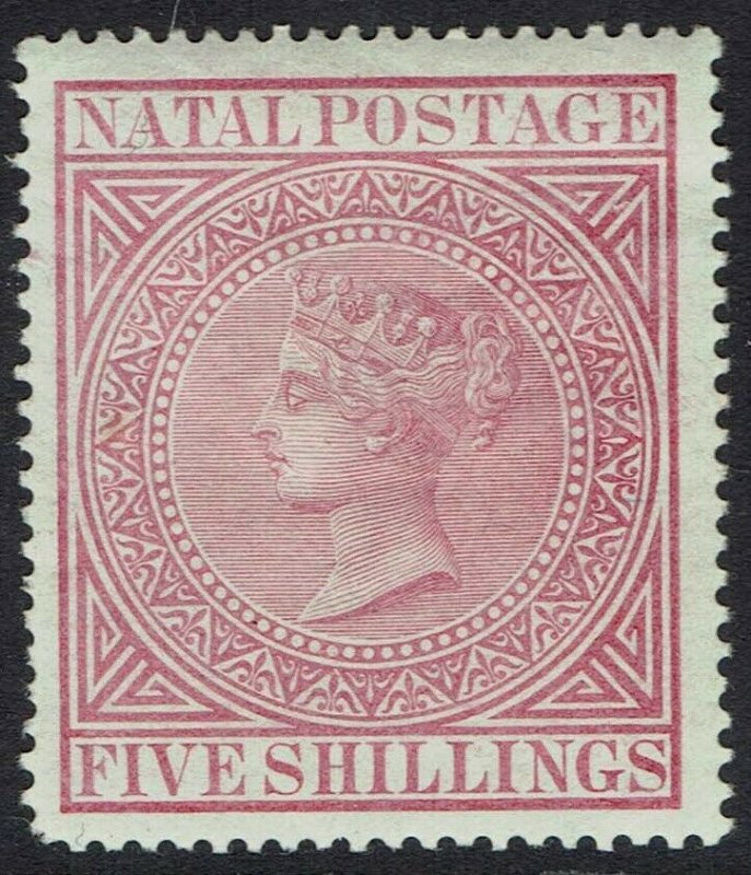 NATAL 1874 QV 5/- 