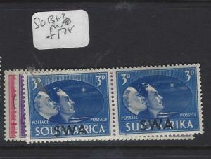 SOUTH WEST AFRICA    (PP1801B)  PEACE  SG 131-3  MNH