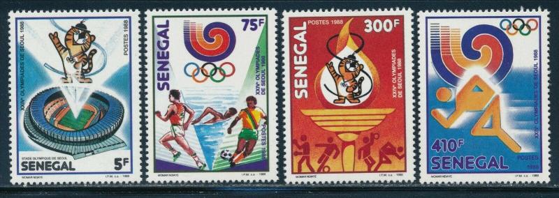 Senegal - Seoul Olympic Games MNH Sports Set (1988)