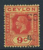 Ceylon  SG 345 Used  Die II