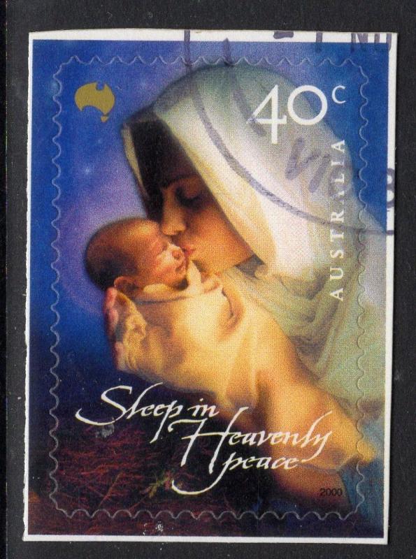 AUSTRALIA SG2059 2000 CHRISTMAS SELF ADHESIVE FINE USED