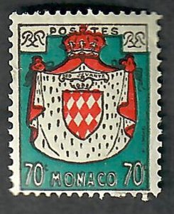 Monaco #313 Mint Hinged single