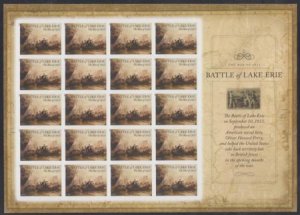 US 4805a Modern Imperf War Of 1812 - Battle Of Erie Sheet