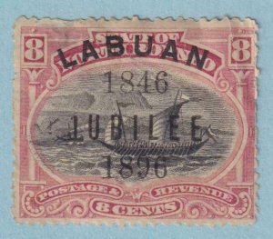 LABUAN 71   MINT HINGED OG * SMALL FALUTS - VERY FINE! - (PO) - TWO