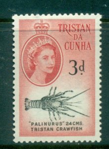 Tristan da Cunha 1960 QEII Pictorial Marine Life 3d MLH