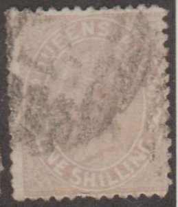 Queensland - Australia Scott #61 Stamp - Used Single