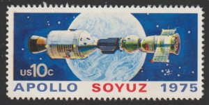 SC# 1569 - (10c) - Apollo-Soyuz Space Mission after Link-up Used Single