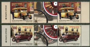 BOSNIA SERBIA(152) - Europa Cept - Postal Vehicles - MNH Middle Row - 2013