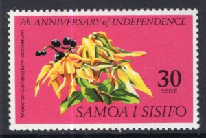 Samoa 307 Flower MNH VF