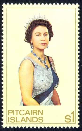 Pitcairn Islands Sc# 146 MNH 1975 $1 Queen Elizabeth II