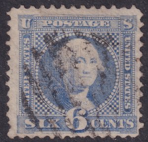 #115 Used, F-VF, Light crease (CV $225 - ID47040) - Joseph Luft