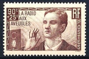 France 1938 Surtax for the Blind (1v Cpt) VF MNH CV$17+