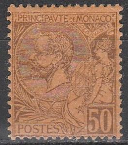 Monaco #23 F-VF Unused CV $7.00 (A3355)