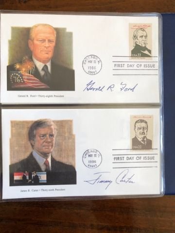 United States - Presidents of the United States First Day Covers