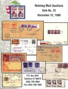 Nutmeg Stamp Sales, - Postal History and Stationary, Nutm...