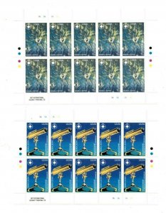 Sierra Leone 1993 - Copernicus - Set of 2 Stamp Sheets - Scott #1676-7 - MNH