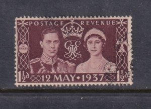 Great Britain 1937 Sc 234 Coronation Used