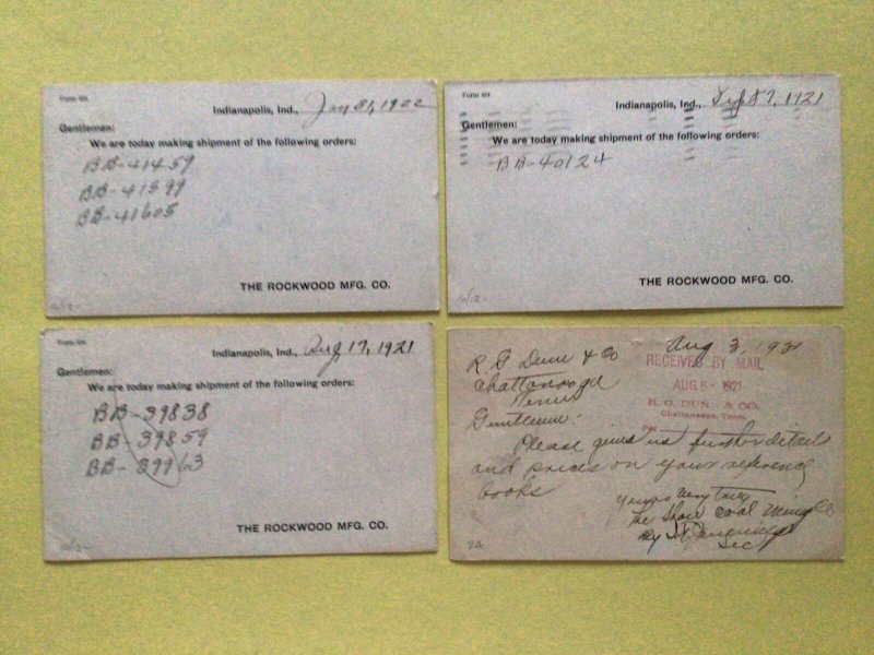 United States Washington Surcharge 1920 used postal cards postcards Ref 66764