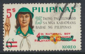 Philippines Sc# 1019  - Used Girl Scouts    see details & scan
