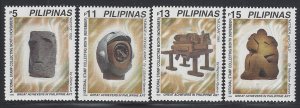 2645-2648 Nat'l Stamp Collecting Month/Sculptures CV$8
