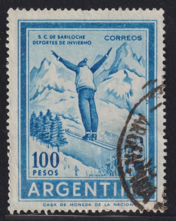 Argentina 704 Ski Jumper 1961