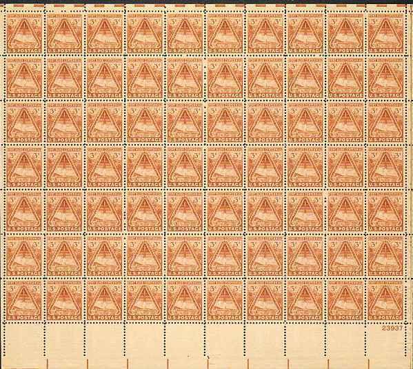 US  #976 FORT BLISS, TEXAS ROCKET  SHEET OF 70