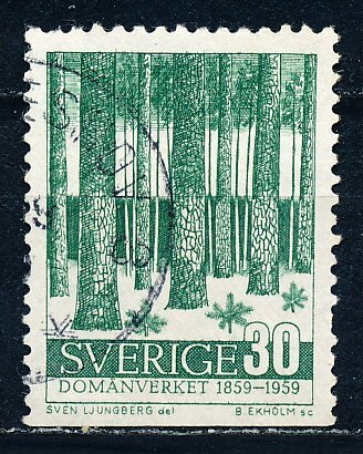 Sweden #546 Single Used