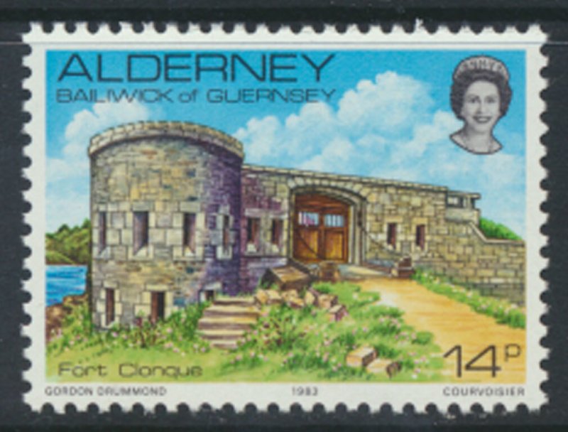 Alderney  SG A8  SC# 8 1983 Definitive   Fort  MNH  see scan