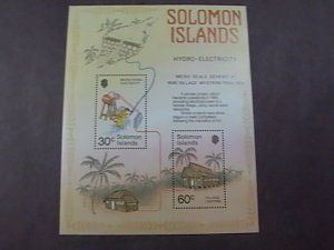 SOLOMON ISLANDS # 557-MINT/NEVER HINGED------SOUVENIR SHEET------1986