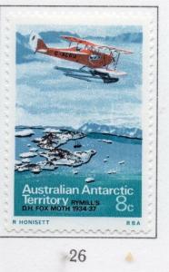 AUSTRALIA ANTARCTIC 1973 Early Issue Fine Mint Hinged 8c. 205078