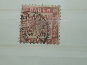 Old Germany - Baden 1851/1869 * mixed lot