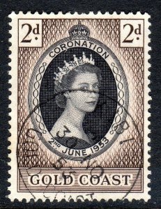 GOLD COAST -      1953 coronation  - used   