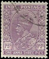 India - 136 - Used - SCV-0.25